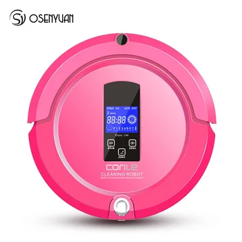 

Robot Vacuum Cleaner Vacuum Sweeping Robot with Powerful Sweeping Dragging and Bow Path and Virtual Wall Water Tank Filling Back
