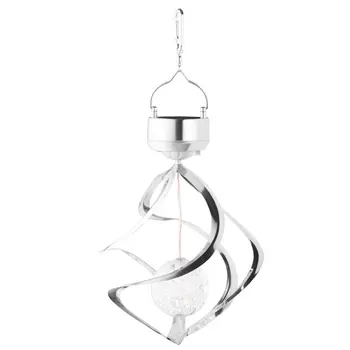 

LED Solar Powered Wind Chimes Color Changing Light Home Garden Romantic Hanging DIY Lamp Decor Pendant