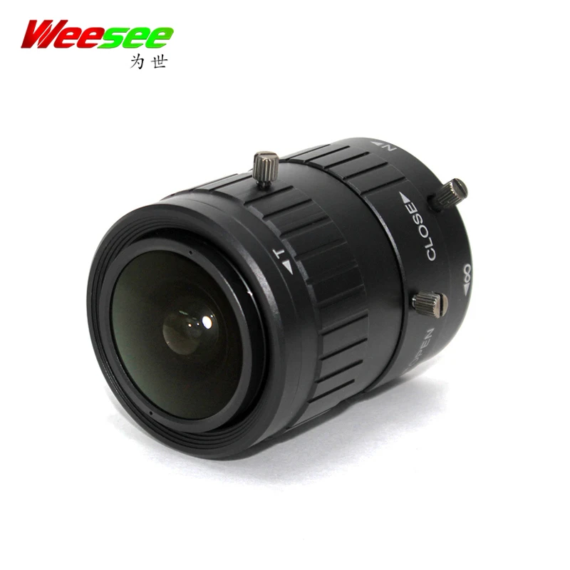 WS 3MP 4-18 мм cctv объектив Ручной Ирис варифокальный 1/1. 8 дюймов C Mount промышленный объектив для IMX185 1080P Коробка камера IP камера