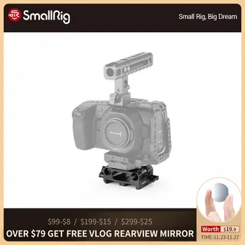 

SmallRig Tripod Shooting Quick Release Baseplate for BMPCC 4K (SmallRig Cage 2255 Compatible ) Plate Kit With Arri Dovetail-2267