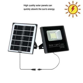 

LED Solar Lamp Street Garden light Solar Rechargeable Outdoor Waterproof Emergency Security Night lamp floodlihgt spotlight sepe
