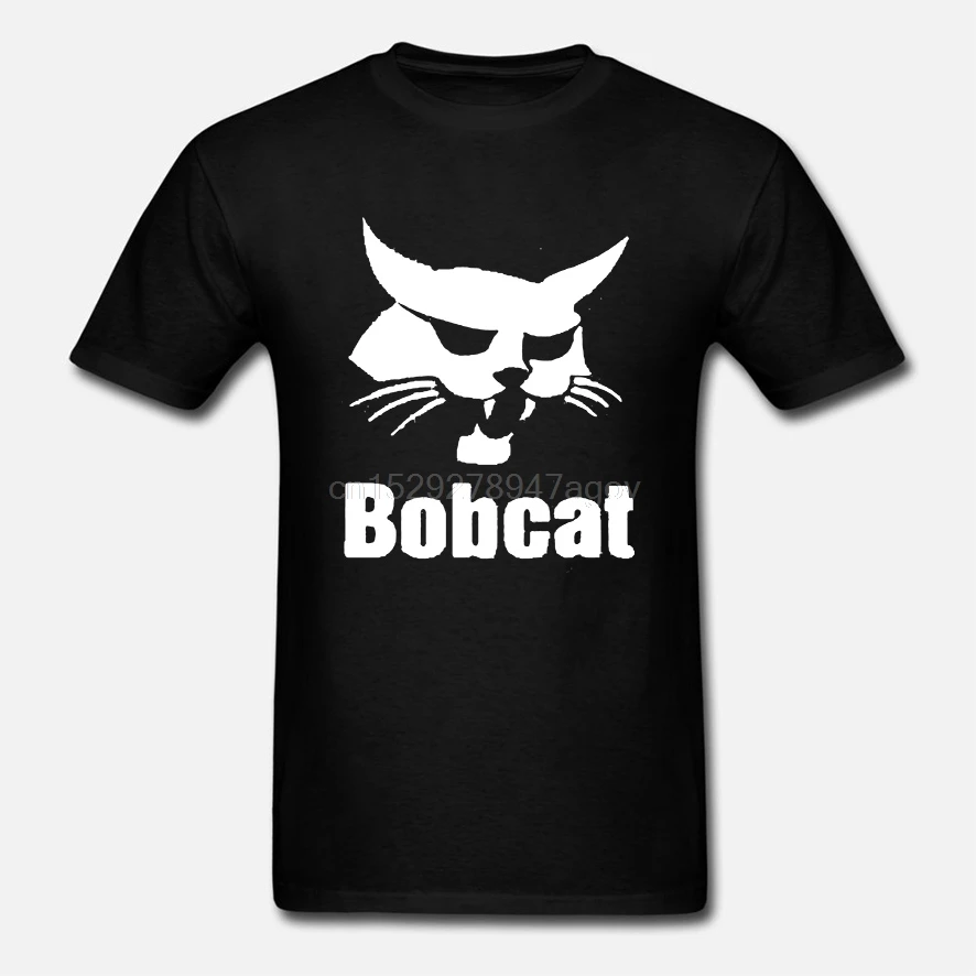 Bobcat тяжелое оборудование логотип мужская футболка S M L XL 2XL 3XL |