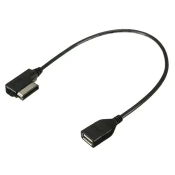 

USB Music Interface AMI MMI AUX Cable For A3 A4 A5 A6 A7 A8 Q5 Q7 R8 High Quality And New Car Audio Accessories