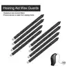 8pcs/Box Hearing Aid Ear Wax Guards Dustproof Earwax Guard Filters 1.2mm/2mm Hole Diameter Hearing Aids Accessory for Elderly 4
