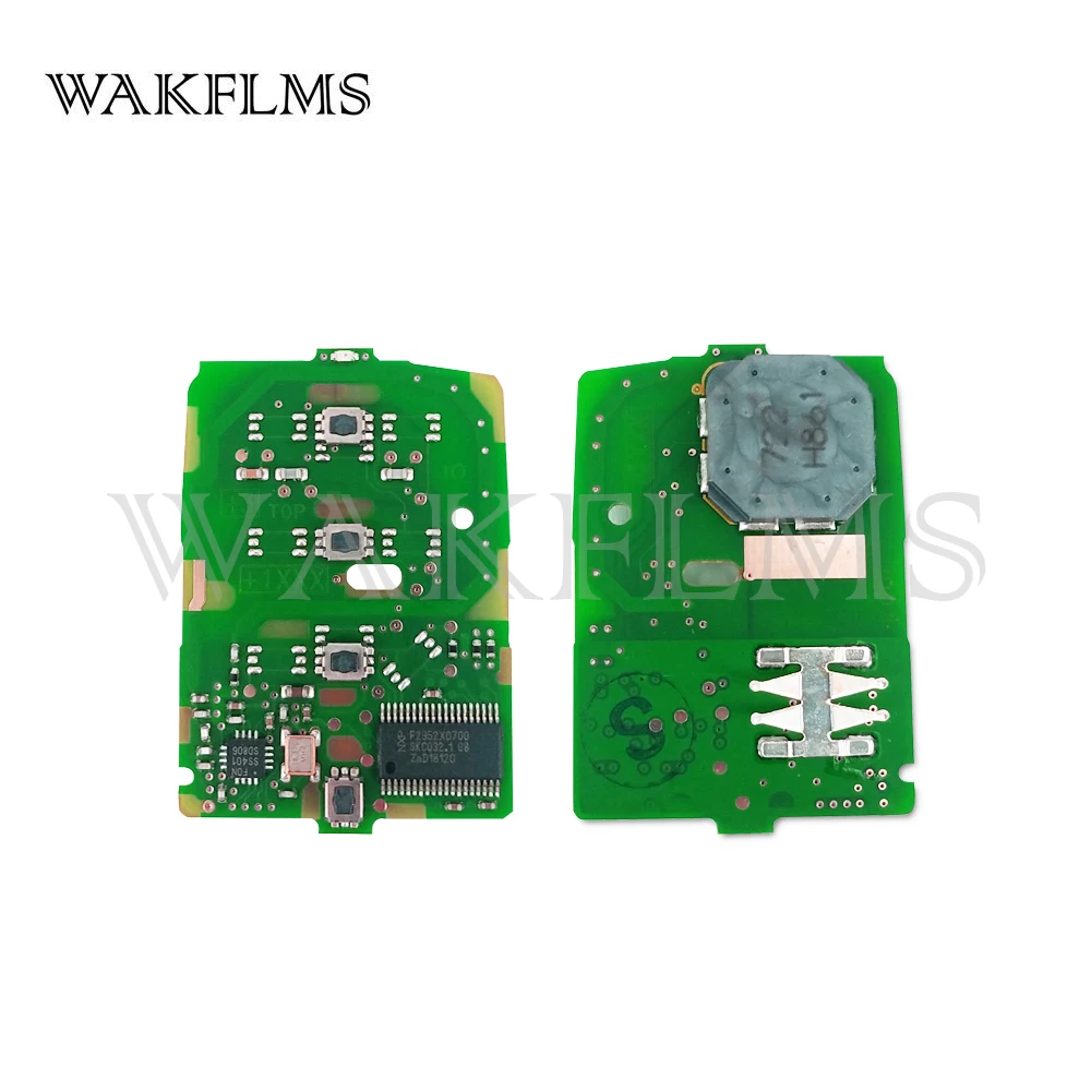 4 Button Smart Remote Car Key 313.8Mhz For Honda City 2015-2016 with NCF2952X HITAG 3 47 Chip 72147-T9A-X01 No Mark