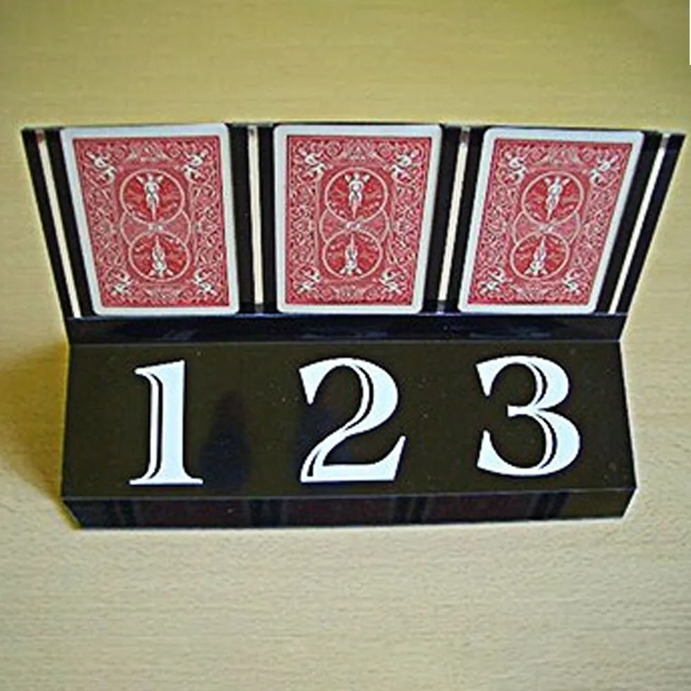 

Trio Card Prediction Magic Tricks Satge Close Up Magia Illusion Mentalism gimmick Props Accessories Card Prediction Magie