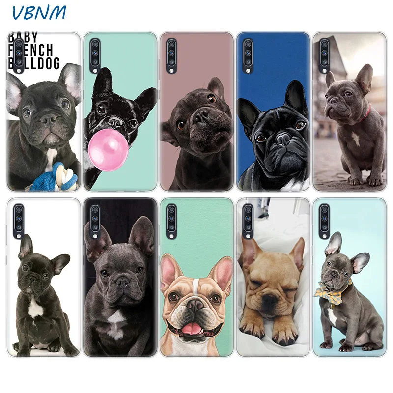 Силиконовый чехол с французским бульдогом для Samsung Galaxy S20 + S10 S9 S8 Plus S10E S6 S7 Edge Note 8 9 10