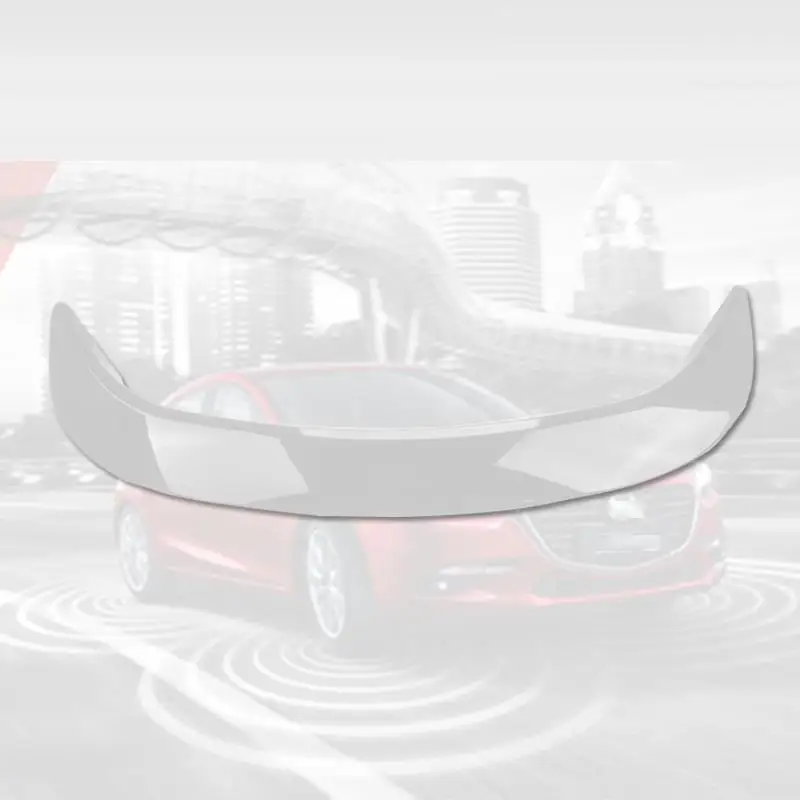 Персонализированные Авто автомолдинги аксессуары декоративные части автомобиля Стайлинг Спойлеры крылья 14 15 16 17 18 для Mazda Axela - Цвет: MODEL C
