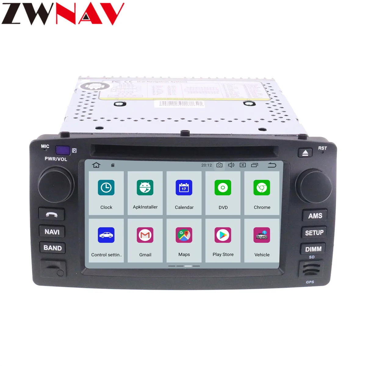 Excellent DSP 2 Din Android 9.0 Car DVD Multimedia player unit for Toyota corolla 2001-2006 with GPS navi Audio Radio stereo tape recorder 1