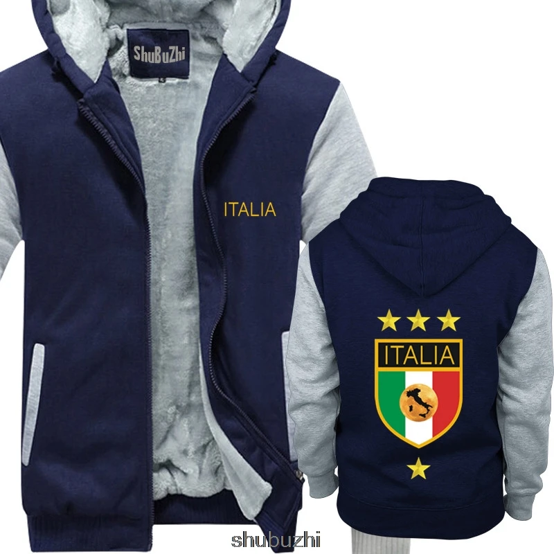 navy grey Сделать толстовки онлайн хлопок пуловер Италия Socceror Толстовка Италия Ретро Толстовка для футболиста shubuzhi мужская теплая куртка sbz3502 - Цвет: navy grey