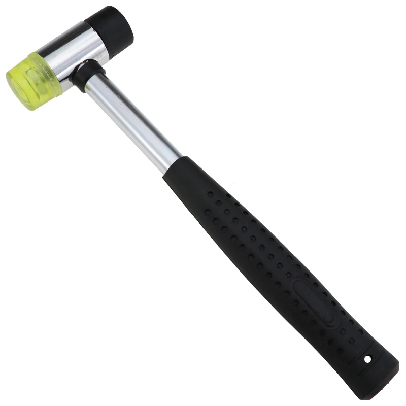 25MM Practical Double Sided Rubber Hammer Hand Hammer DIY Multifunctional Leather Tool Durable Mounting Leather Repair Sticker Leather Hole Punch Leather Sewing Tools Leather Puncher Leather Craft Chisel Hot Stamping Applicator Kit Leather Stamp Leather Edge Creaser Leather Carving Knife Leather Strip Cutter Tool