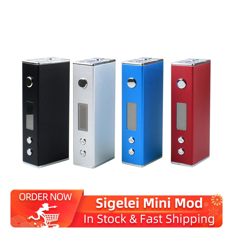  Original Sigelei Mini 30w Box Mod Vape Vaporizer Temperature Control fit Gemini RTA Atomizer VS Fuc