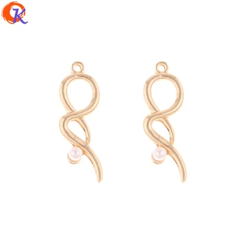 

Cordial Design 100Pcs 11*33MM Jewelry Accessories/Earring Connectors/Irregular Shape/DIY Making/Hand Made/Earring Findings