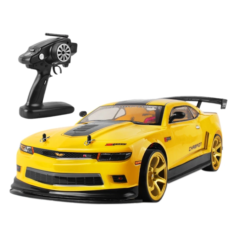 1:10 70 км/ч 2 4 г RC автомобиль Drift Racing Car Championship 4WD аккумулятор бездорожья Радио пульт