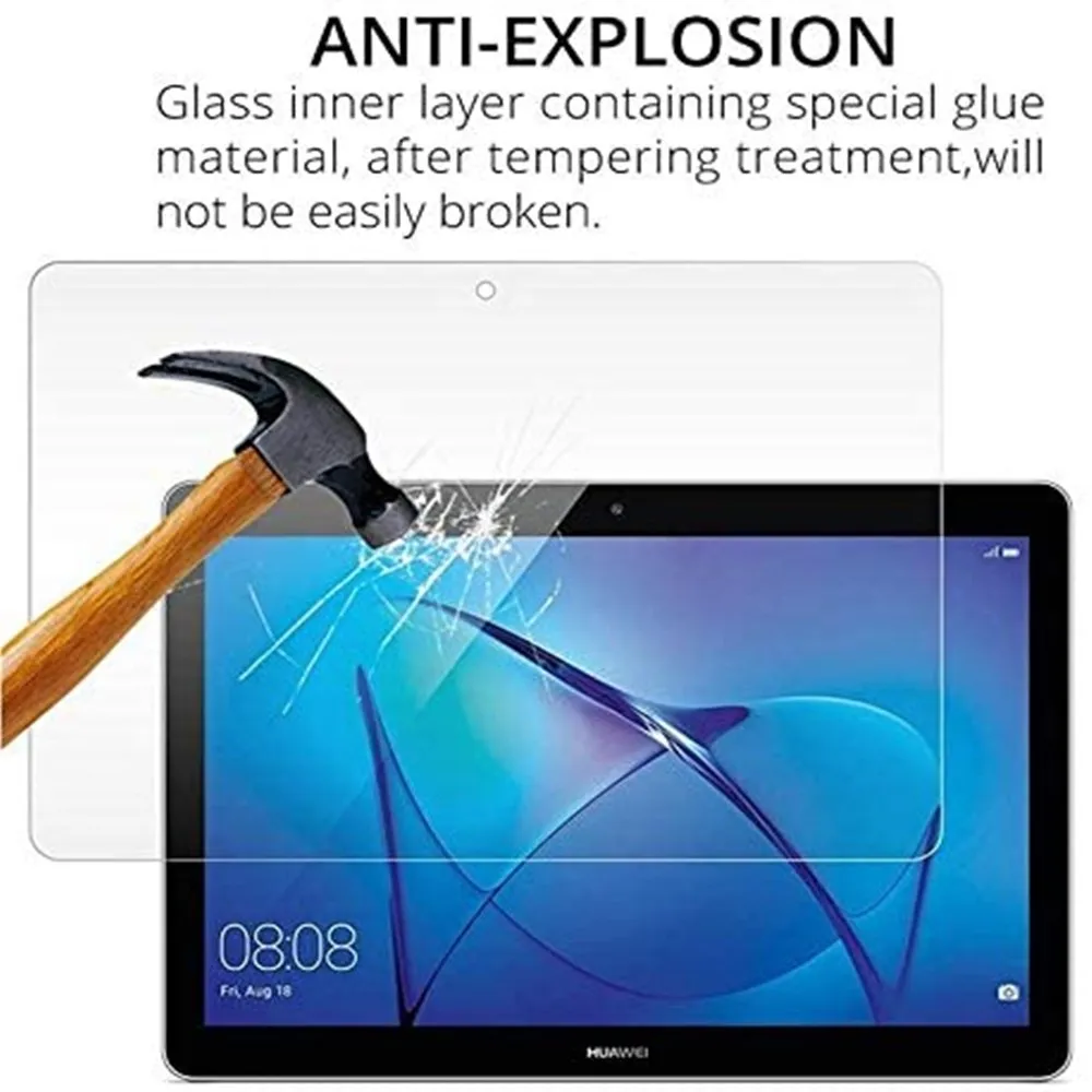 Закаленное стекло для планшета Huawei MediaPad T3 10 защитная пленка 9 6 дюйма защита