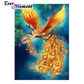 

Ever Moment Diamond Painting Kits Phoenix Mosaic Handicrafts Full Square Resin Drills Diamond Embroidery Art Decoration 4Y392