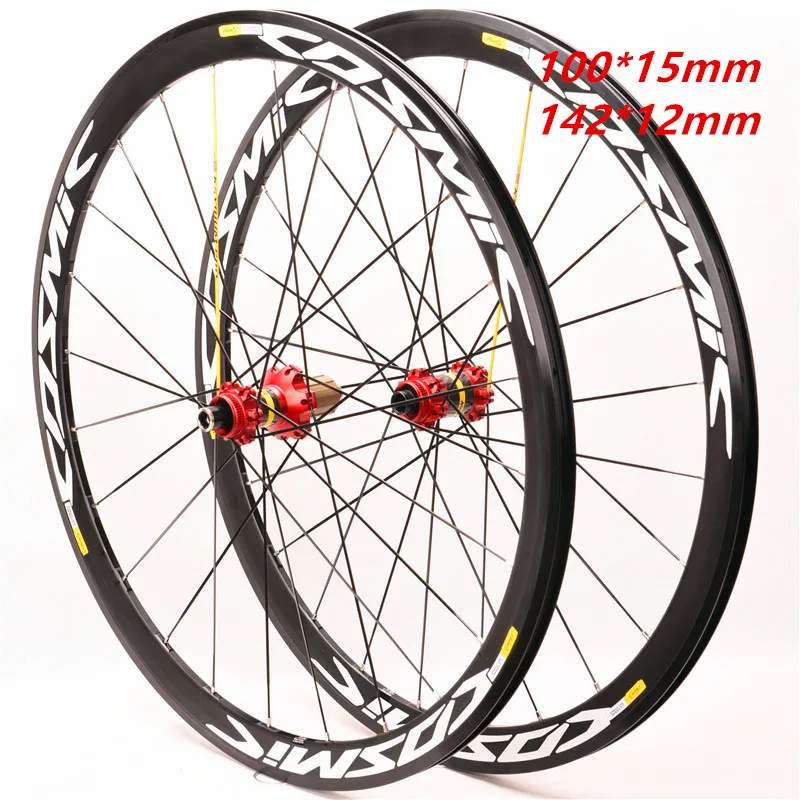 Axle F15 R12Red 700C 40 мм центральный замок карбоновый концентратор Алюминиевый сплав обод дисковый тормоз колесная пара велосипеда беговые велосипедные колеса анти-курсор - Цвет: Axle F15 R12Red