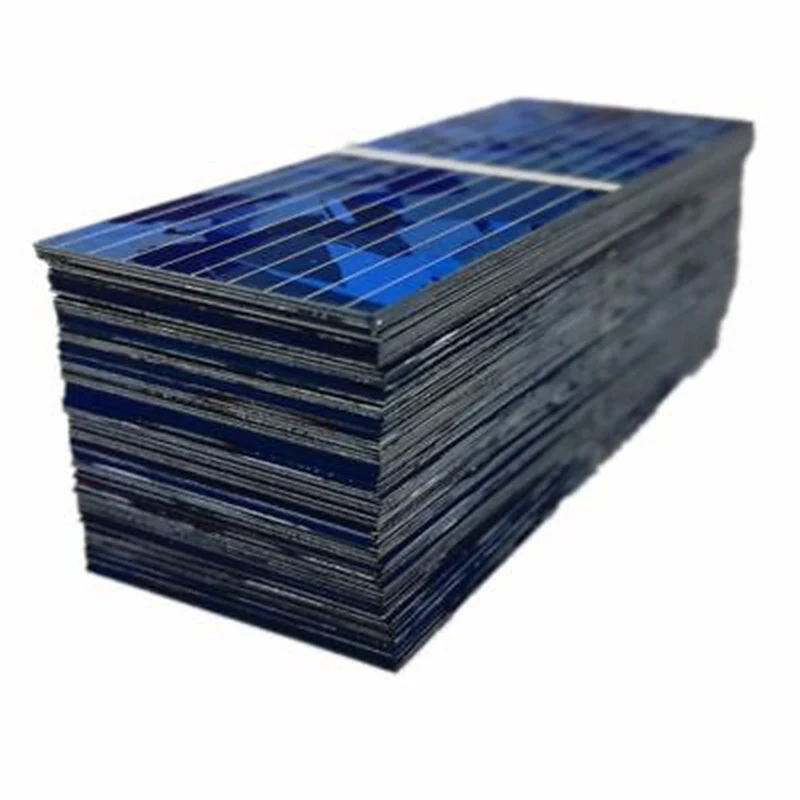 100 шт синяя солнечная панель батарея DIY зарядное устройство 0,5 V 320mA полезный прочный