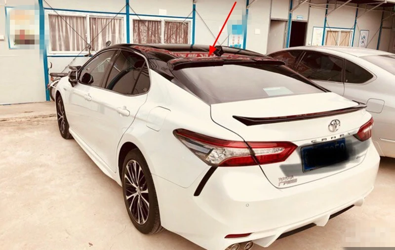 Для Toyota Camry, задний спойлер багажника, высокое качество, материал ABS, грунтовка, цвет, задний багажник, крыло, украшение в виде хвостового крыла