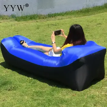 

Big Beach Sofa Outdoor Products Fast Infaltable Air Sofa Bed Sleeping Bag Inflatable Air Bag Lazy Bag Beach Sofa 240*70cm