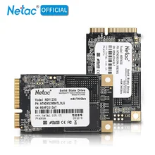 Netac mSATA SSD 120 ГБ 60 Гб жесткий диск TLC 60 120 ГБ для ноутбука mSATA Mini SATA Внутренний твердотельный диск для ПК ноутбука