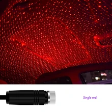 Романтический Авто крыша Звезда проектор светильник s, Регулируемая Гибкая USB Автомобильная атмосферная лампа автомобиль и украшение для потолка светильник