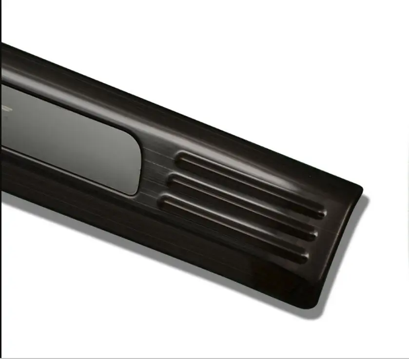 Автомобиль Стайлинг нержавеющая сталь Накладка/порога заднего бампера для Volkswagen Passat B8