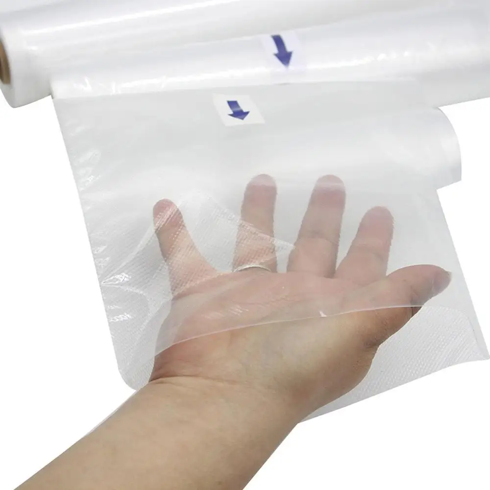 2 рулона сумки для морозильной камеры вакуумные свежие продукты щит мешок ролик