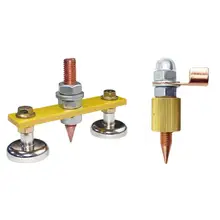 Dispositivo de toma de tierra para soldadura magnética, abrazadera de tierra de 200A, 16LBS, 500A, 66LBS, H9C9, 1 unidad