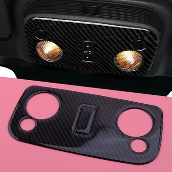 

CITALL 1 Set Carbon Fiber Front Reading Light Frame Trim Cover Fit For Ford Mustang 2009 2010 2011 2012 2013