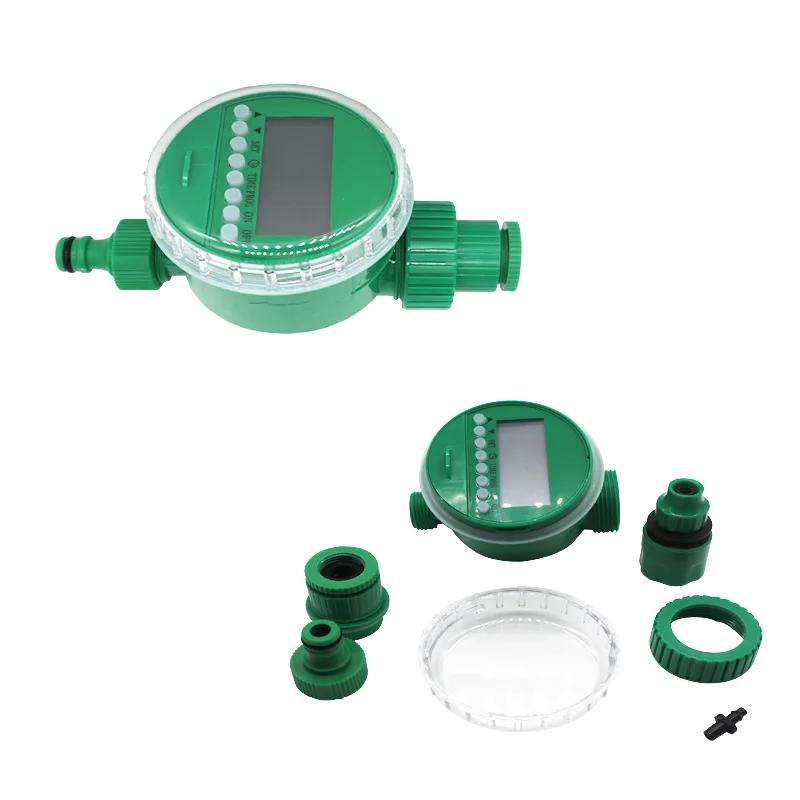 

Automatic Garden Watering Timer Electronic LCD Display Home Ball Valve Water Timer With Adjustable Dripper Controller System