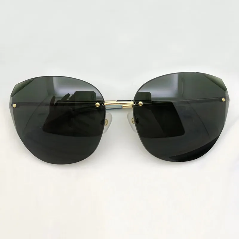 No5 Sunglasses Новые солнцезащитные очки кошачий глаз женские роскошные брендовые дизайнерские винтажные уличные солнцезащитные очки модные солнцезащитные очки без оправы UV400 - Цвет линз: No5 Sunglasses