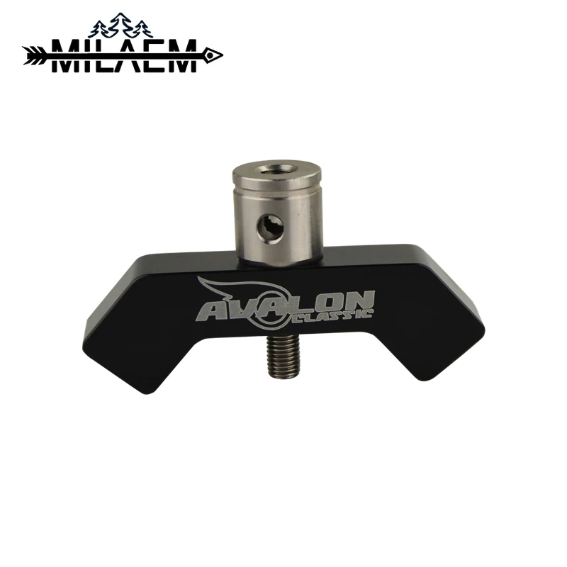 

1Pc Archery V Bar Stabilizer Balance Bar Rod Mount Connector 40 Degree For Recurve Bow Shock Absorber Shooting Accessories