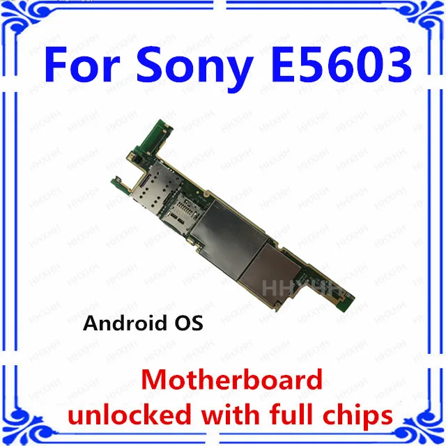 Для sony xperia M5 E5603 материнская плата Android OS протестирована разблокирована с чипом плата за материнскую плату для sony xperia board E5603 логическая плата