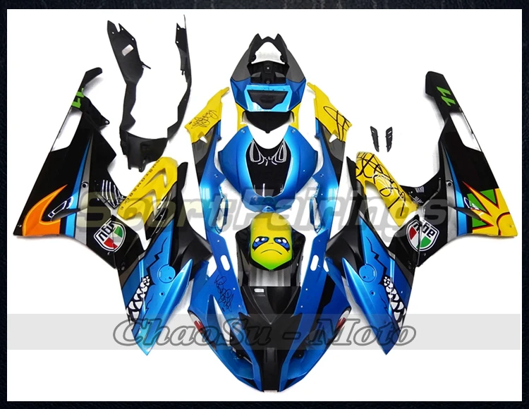 Пользовательские обтекатель комплект для BMW S1000RR 2015-2016 2017 2018 S1000 RR полная обложка