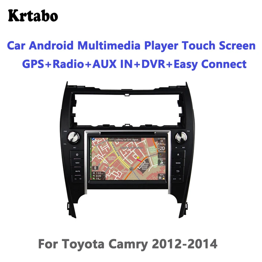 For Toyota Camry 2012 2013 2014 Android smart car navigation reversing image control screen one machine recorder support DVD For Toyota Camry 2012 2013 2014 Android smart car navigation reversing image control screen one machine recorder support DVD