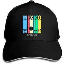 Мужская бейсболка в стиле ретро Канкун, Мехико, бейсболка