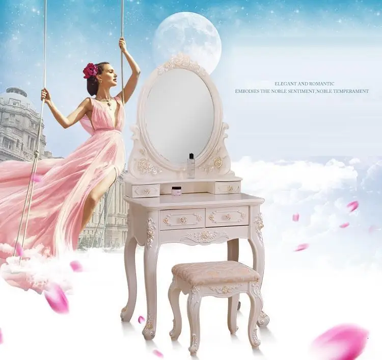 Туалетный столик для Coiffeuse Avec Miroir Toaletka Dormitorio Makeup Vanity Aparador Настольный корейский кварто мебель для спальни Penteadeira