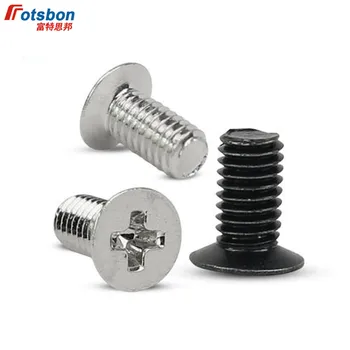 

M2/M2.5/M2.6 Cross Recessed Counters Flat Head Screw Electronic Phillip Tail Screws Vis Viti Parafuso Tornillos DIN965 ISO7046