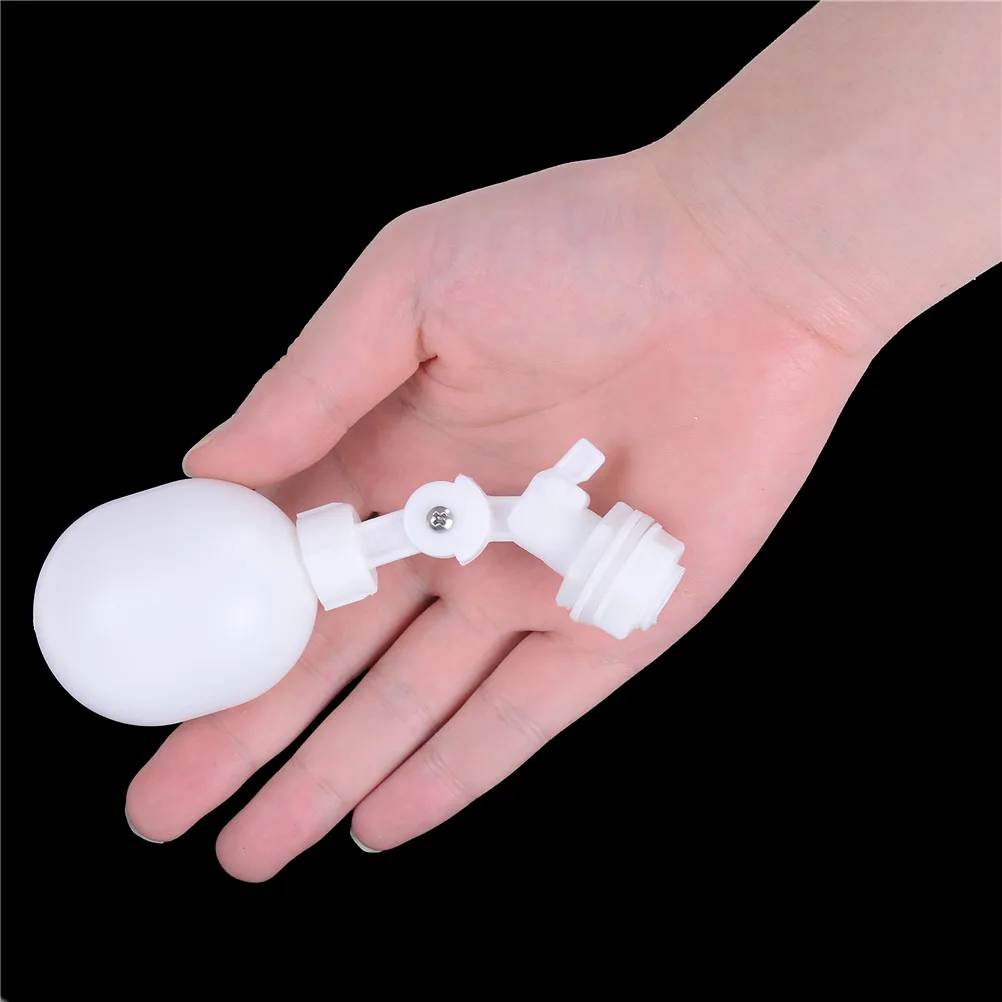 Tanio Regulowany 1 sztuk 3/8 "Mini plastikowy zawór pływakowy Ball