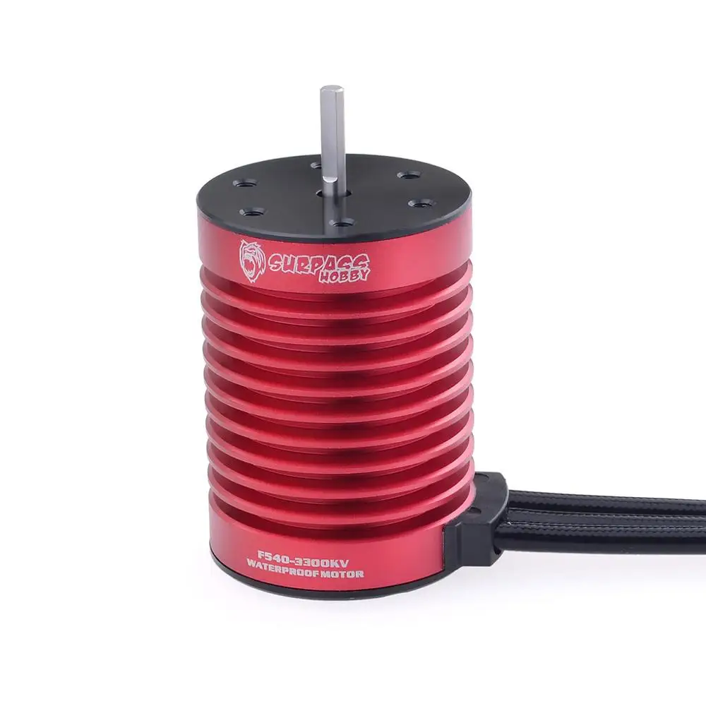 Водонепроницаемый бесщеточный двигатель F540 4370KV 3930KV 3300KV 3000KV для 1/10 RC Tamiya Axial Redcat HSP