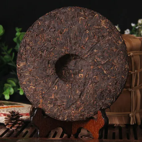 2012 Liming золотой павлиний чай премиум класса Menghai Шу Ripe Pu erh торт 357 г| |