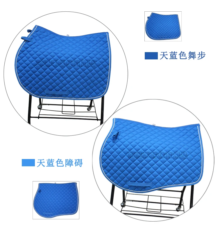 Equestrian Thick Sweat Drawer Shock Absorption Pad Obstacle Saddle Pad Comprehensive Pommel Harness Supplies Horse Saddle