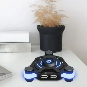 

Plastic Portable Smartphone Wireless Bluetooth Plug And Play Keyboard Mouse Converter Accessories Home USB Charging Mobile Game