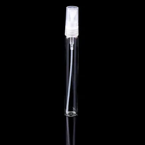 3ML 5ML 10ML Portable Mini Perfume Bottle Glass Empty Cosmetics Bottle Sample Test Tube Bottle Thin Glass Vials