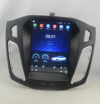 

10.4" tesla style vertical screen Octa core Android 10 Car stereo GPS navigation for ford Focus C Max 2012-2018