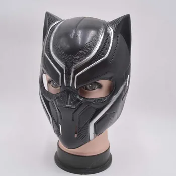 

New Black Panther Mask Avengers League Superhero Movie Theme Halloween Party Props