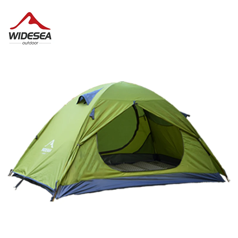 

Widesea Camping Tent Travel Waterproof Tourist Tent 2 Person Winter Tent Double Layer Gazebo Outdoor Backpacking Trekking