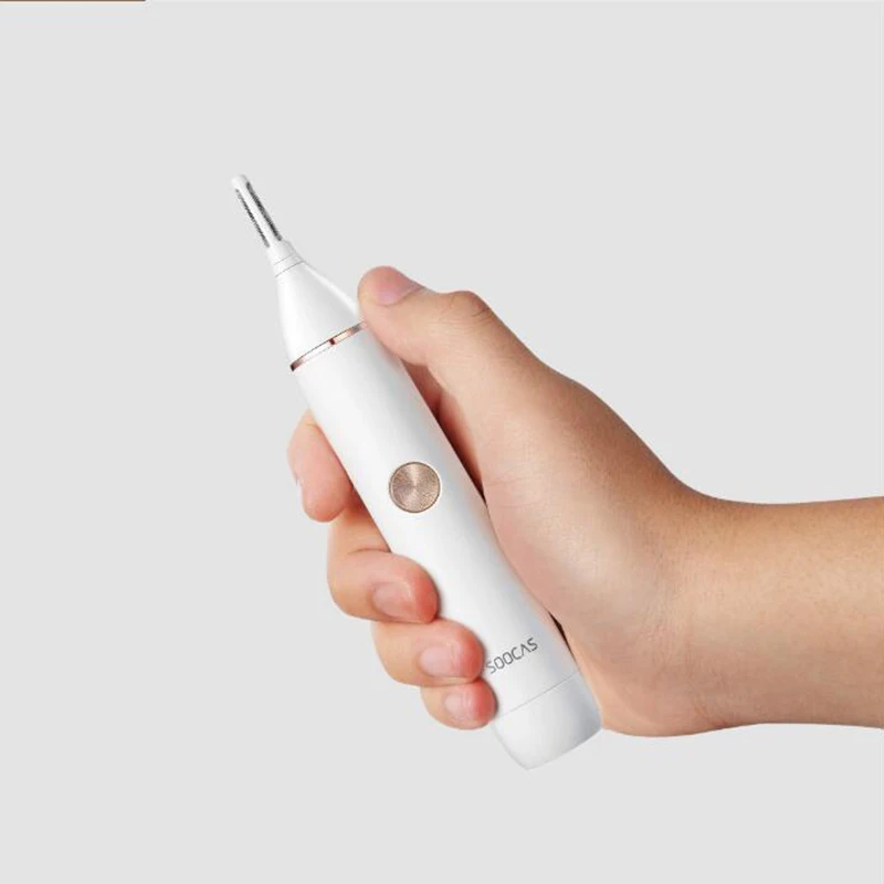 SOOCAS N1 Nose Hair Trimmer Electric Ear Hair Removal Shaver Blade Waterproof Cordless Razor Safty for Men 3