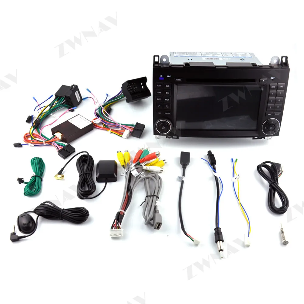 Discount Android 9.0 Car DVD Player GPS For Mercedes Benz B200/B-class/W245/B170/W169 Auto Stereo Radio Car Multimedia Player Head Unit 18